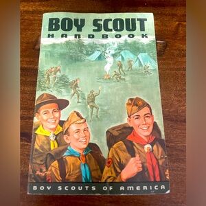 Vintage 1968 Boy Scout handbook book